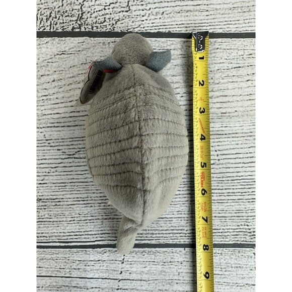 TANK Armadillo Beanie Baby 3rd Generation Tush Tag 1995 PVC Pellets Plush Toy - Picture 11 of 12
